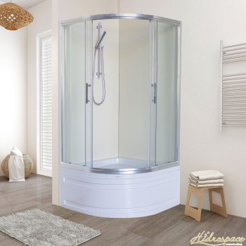 VASCA CABINATA ANGOLARE 100 X 100 