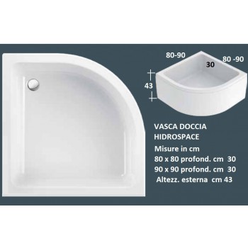 VASCA DOCCIA ANGOLARE 80 X 80 E 90 X 90 