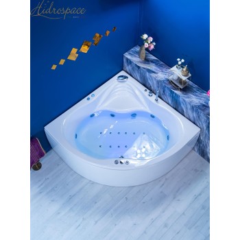 VICTORIA 150 x 150 VASCA DA BAGNO IDROMASSAGGIO ANGOLARE