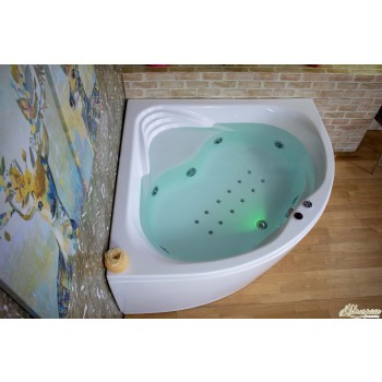 VICTORIA 150 x 150 VASCA DA BAGNO IDROMASSAGGIO ANGOLARE